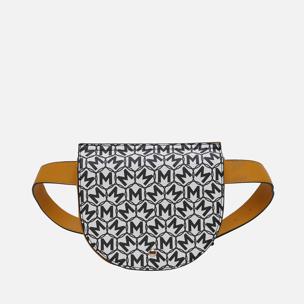 Daksha Monogram Belt Waist Bag