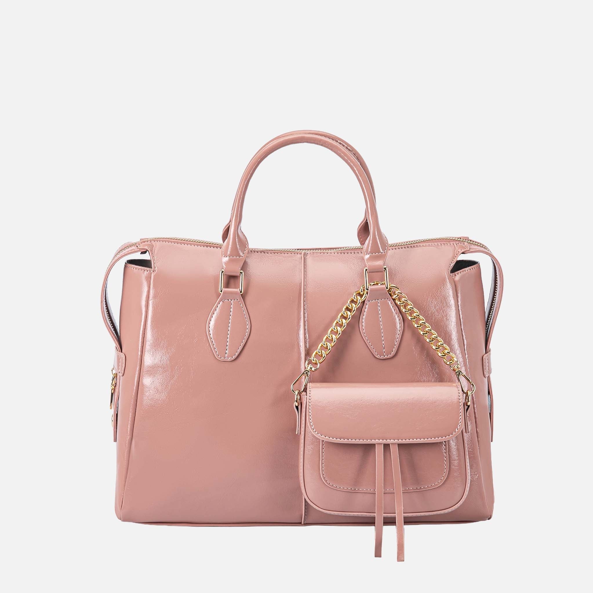 Yareli Tote Bag  With Mini Bag- 2-Piece Set