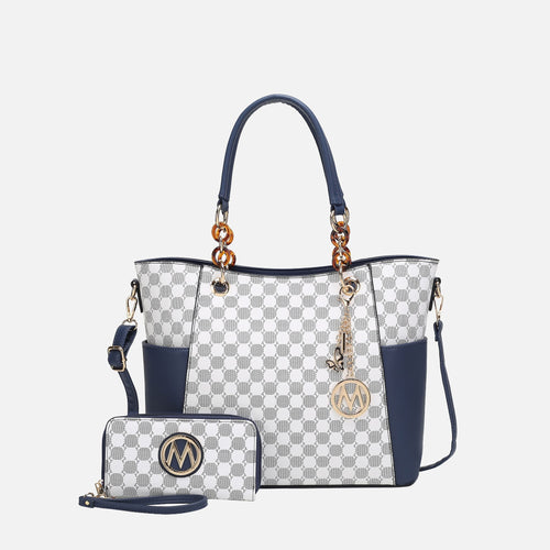 Merlina Tote Bag and Wallet Set