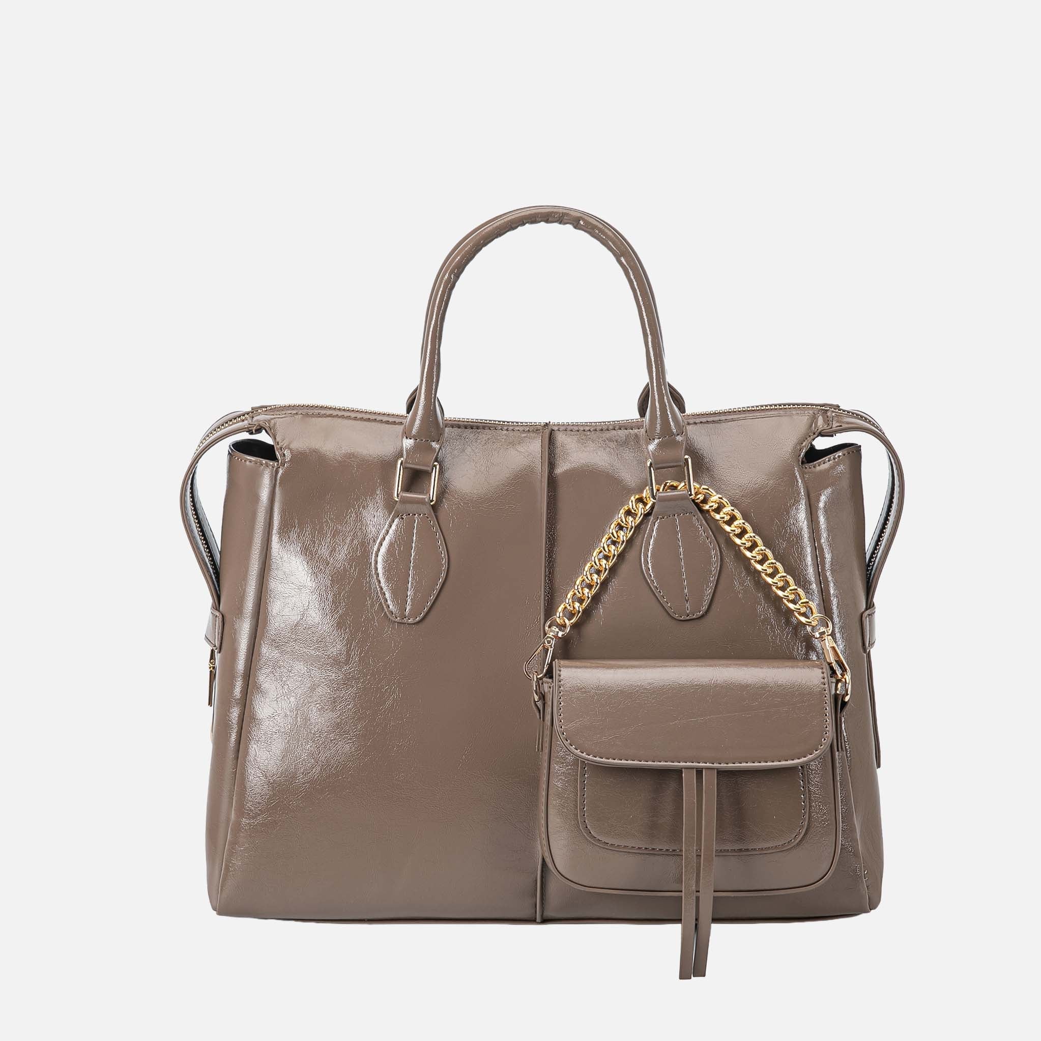 Yareli Tote Bag  With Mini Bag- 2-Piece Set