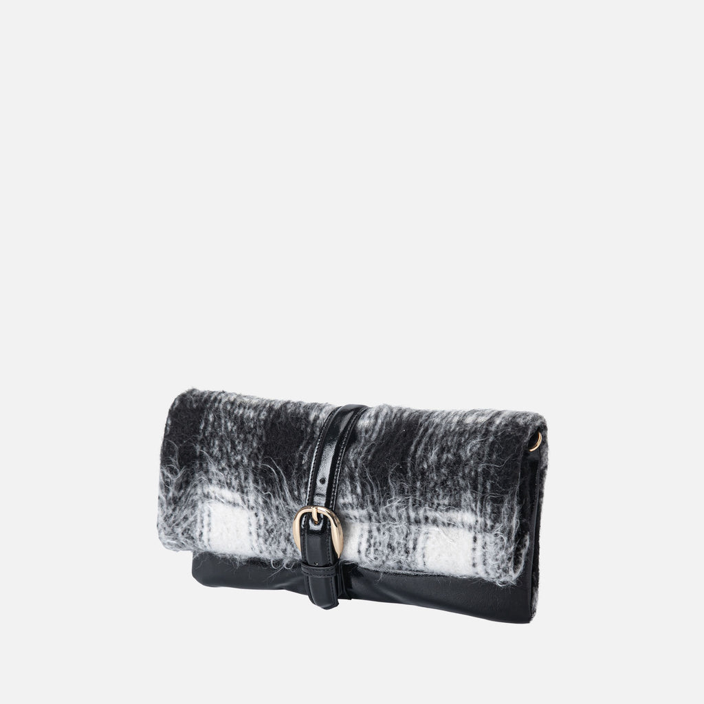 Koumei Faux Fur Clutch Bag