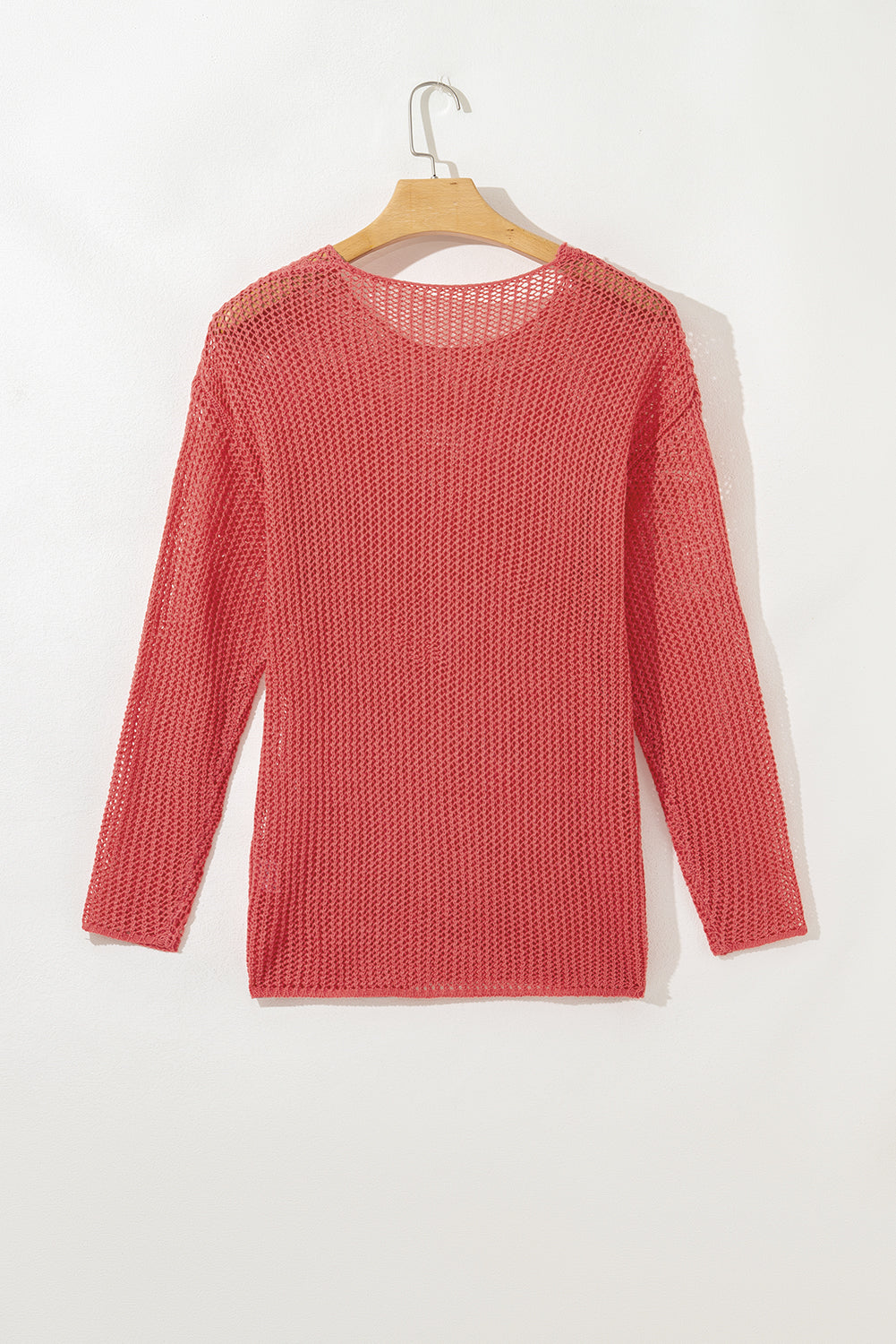 Hadley Crochet Hollow-out Sweater - Threaded Pear