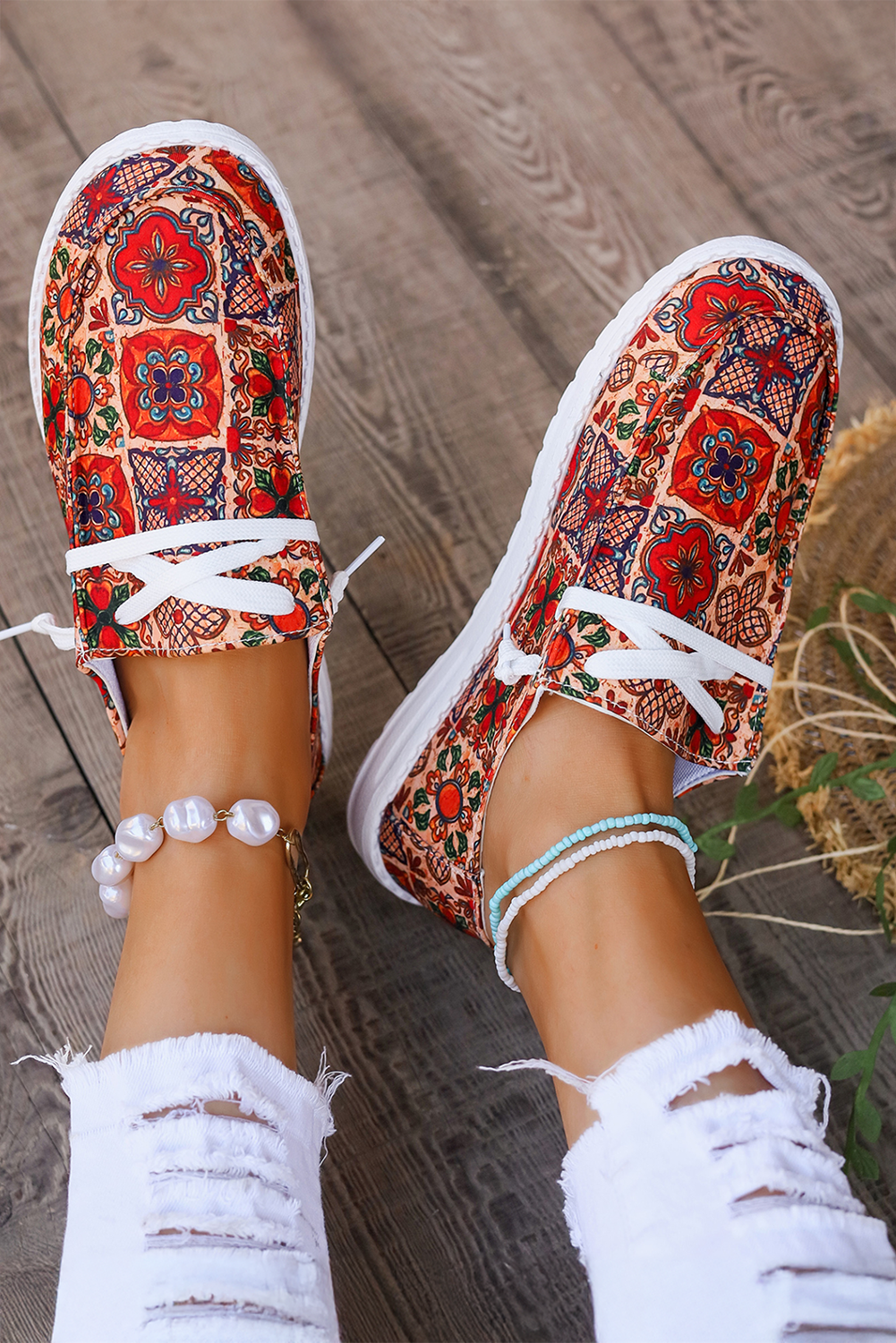 Aria Flat Slip On Shoes by Threaded Pear