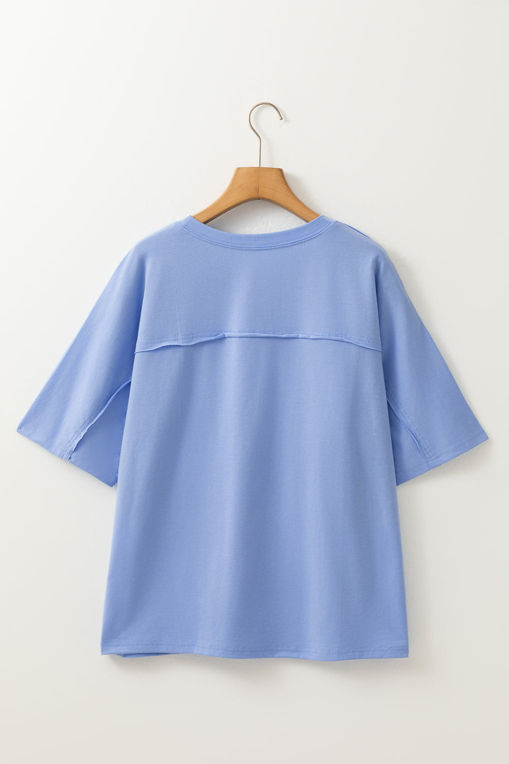 Hannah Flower Patched Loose Top - Threaded Pear
