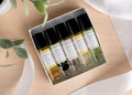 Essential Oils Roll-On with Crystals - set of 5 by Lizush