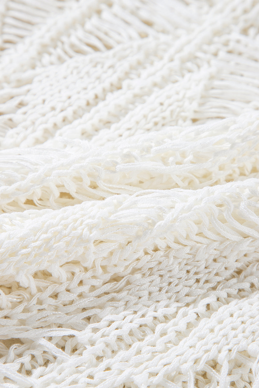 Olivia Crochet Loose Fit Sweater - Threaded Pear