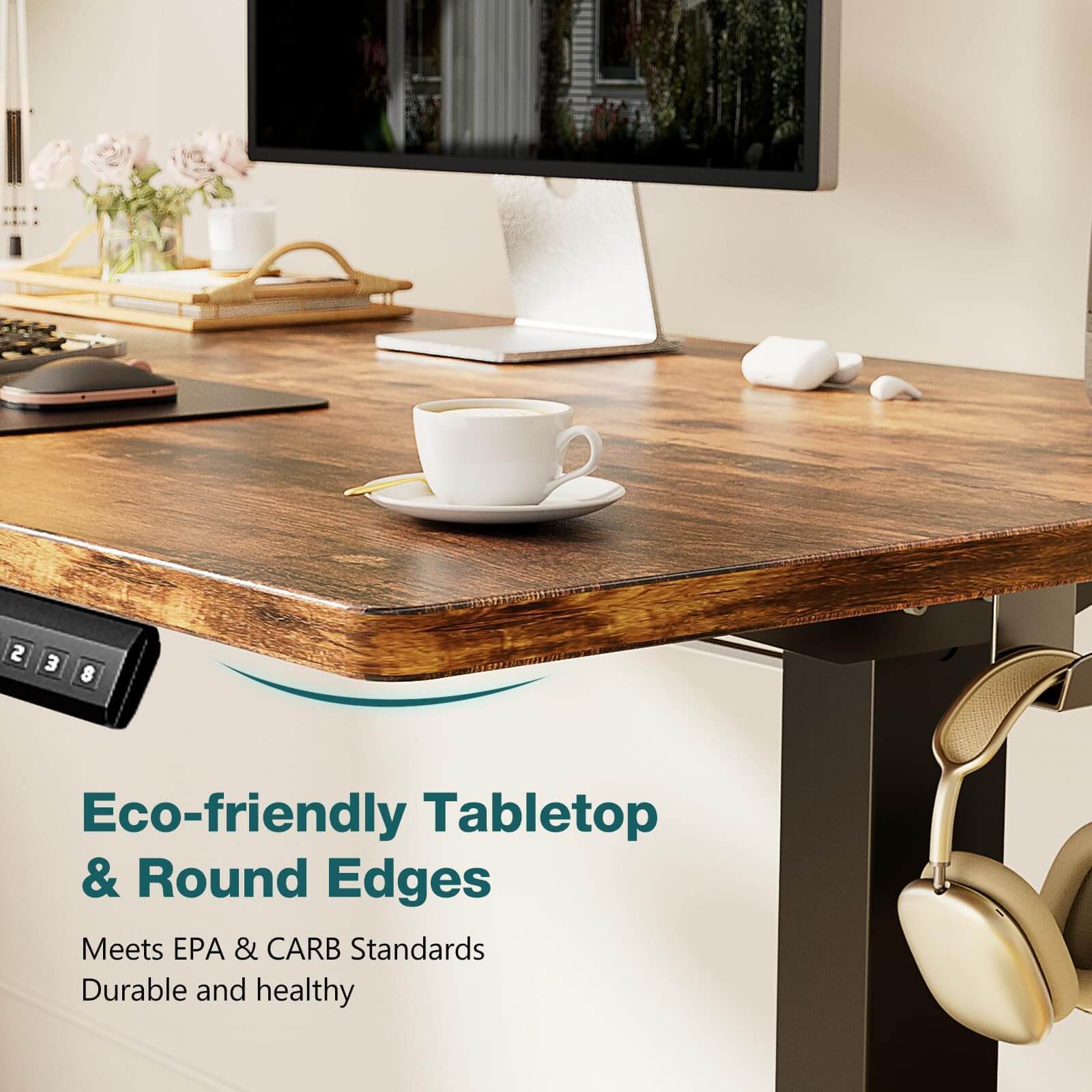 Electric Height Adjustable Standing Desk