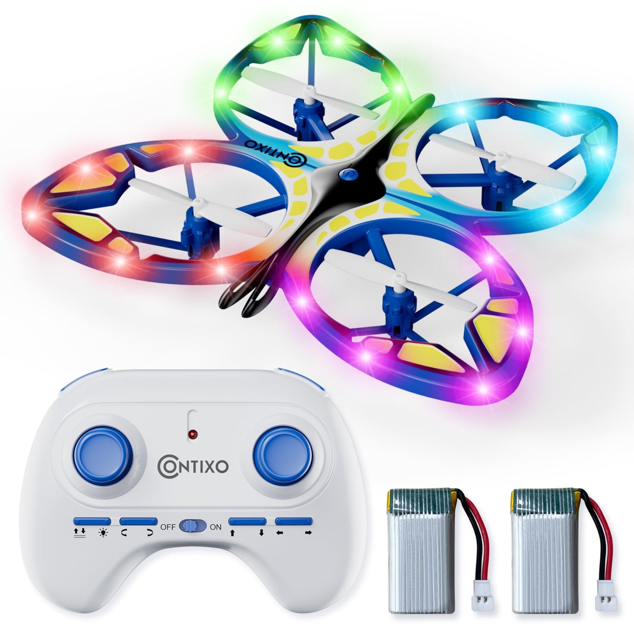 Contixo TD2 Butterfly Kids Drone - LED Lights, 360- Stunts, 14 by Contixo
