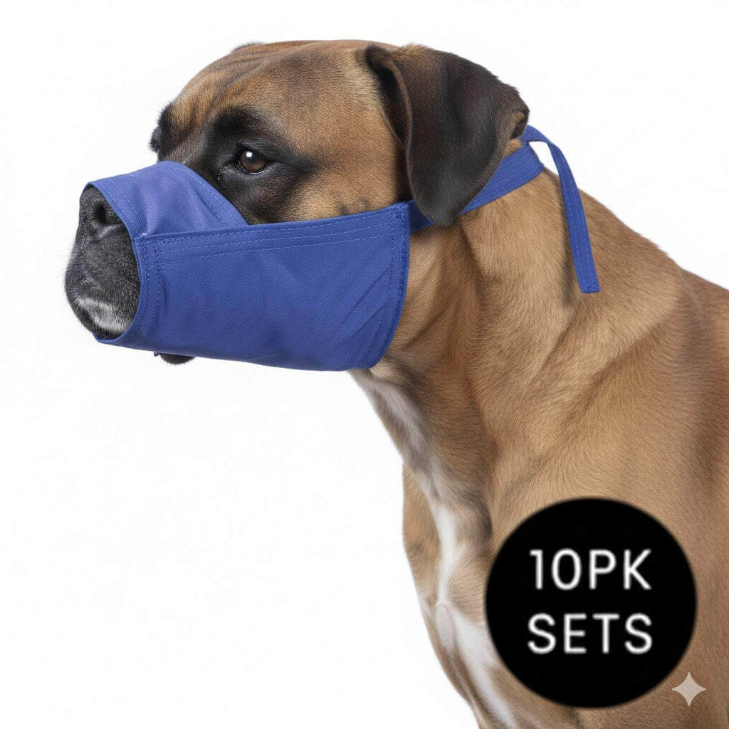 10 Pack Quick Muzzle® for Dogs XXS-5XL
