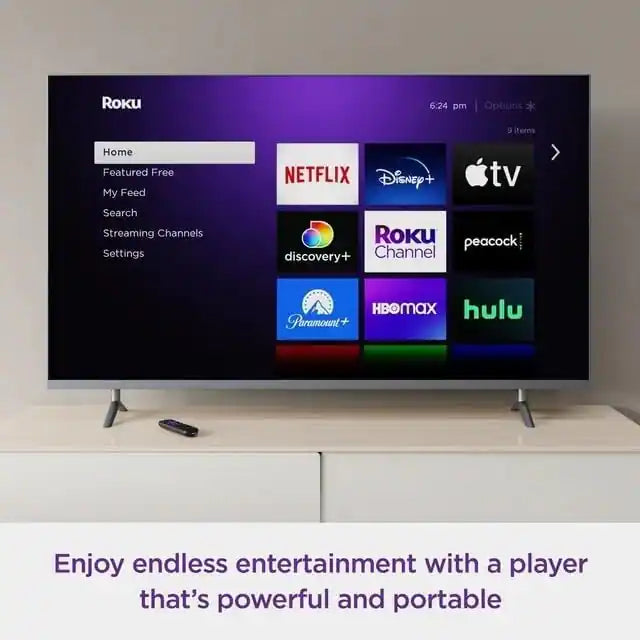 Roku Refurbished 4K Streaming Stick, Black (3820XB)