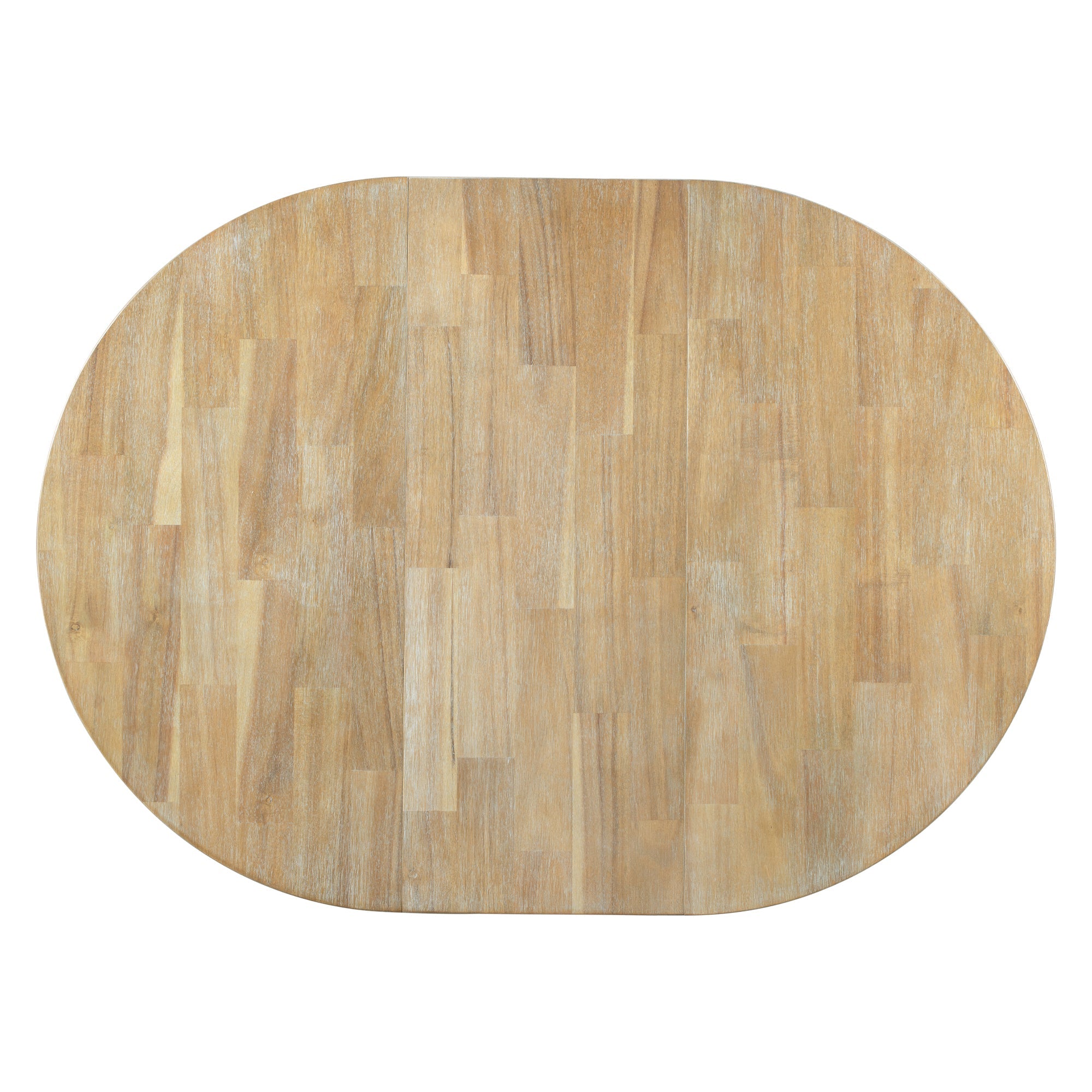 Farmhouse Round Extendable Dining Table