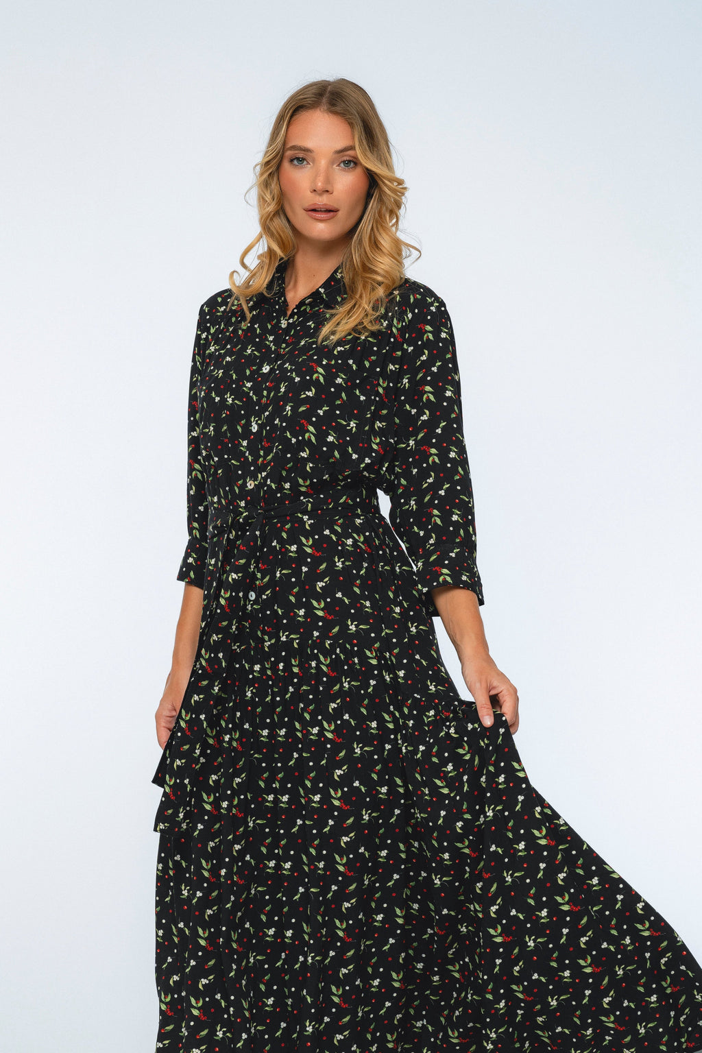 Colette Long Sleeve Shirt Dress
