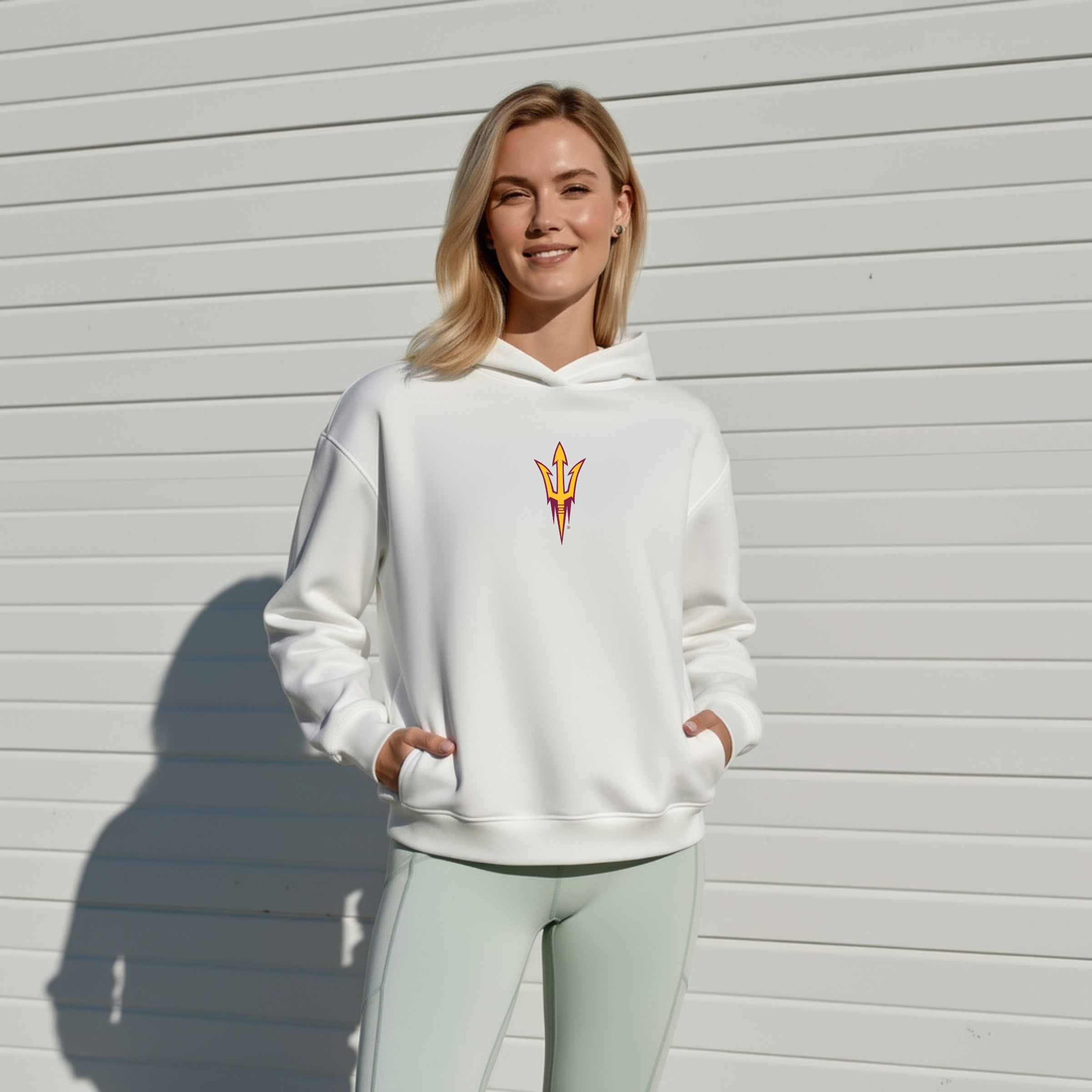 Side Zipper Hoodie Arizona-State