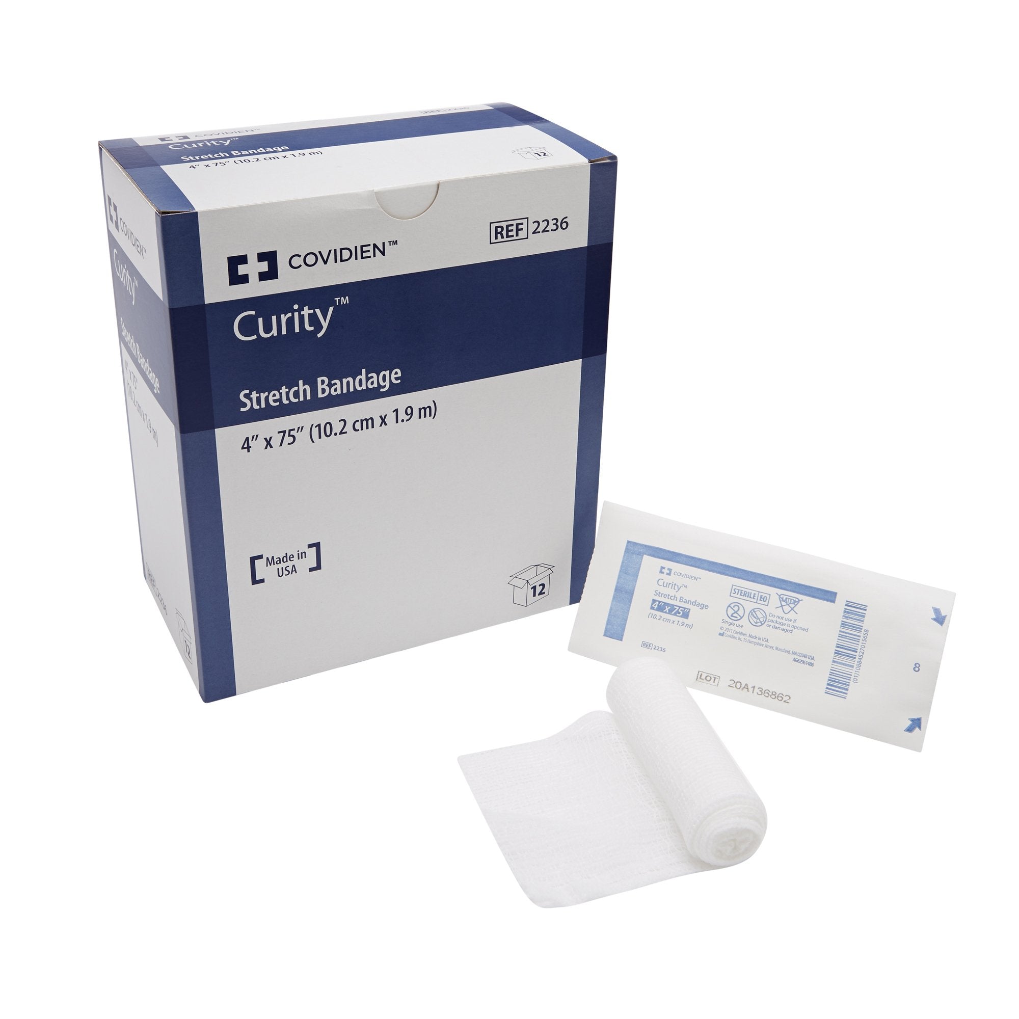 Conforming Bandage Curity 4 X 75 Inch 1-Ply Sterile