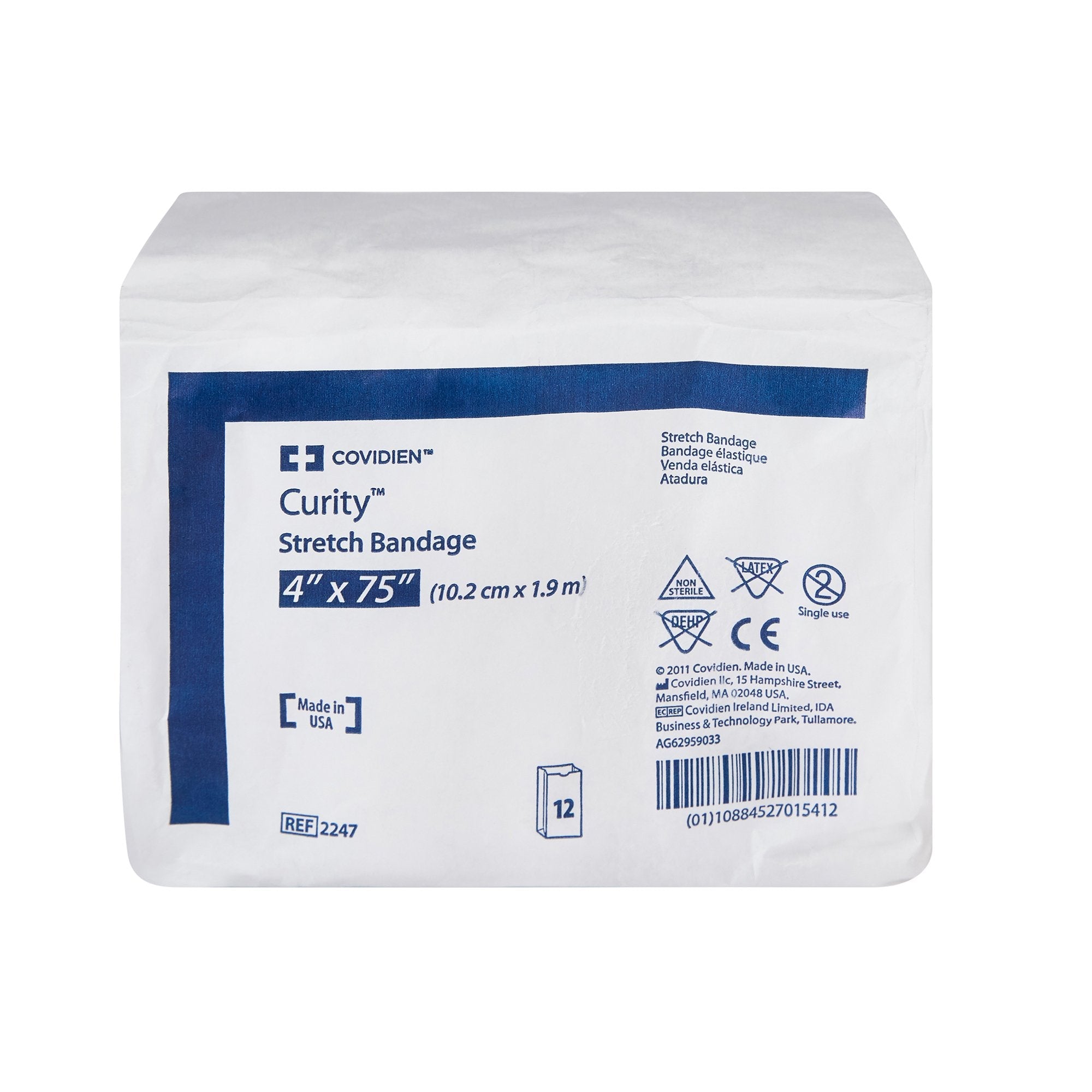 Conforming Bandage Curity 4 X 75 Inch 1-Ply NonSterile