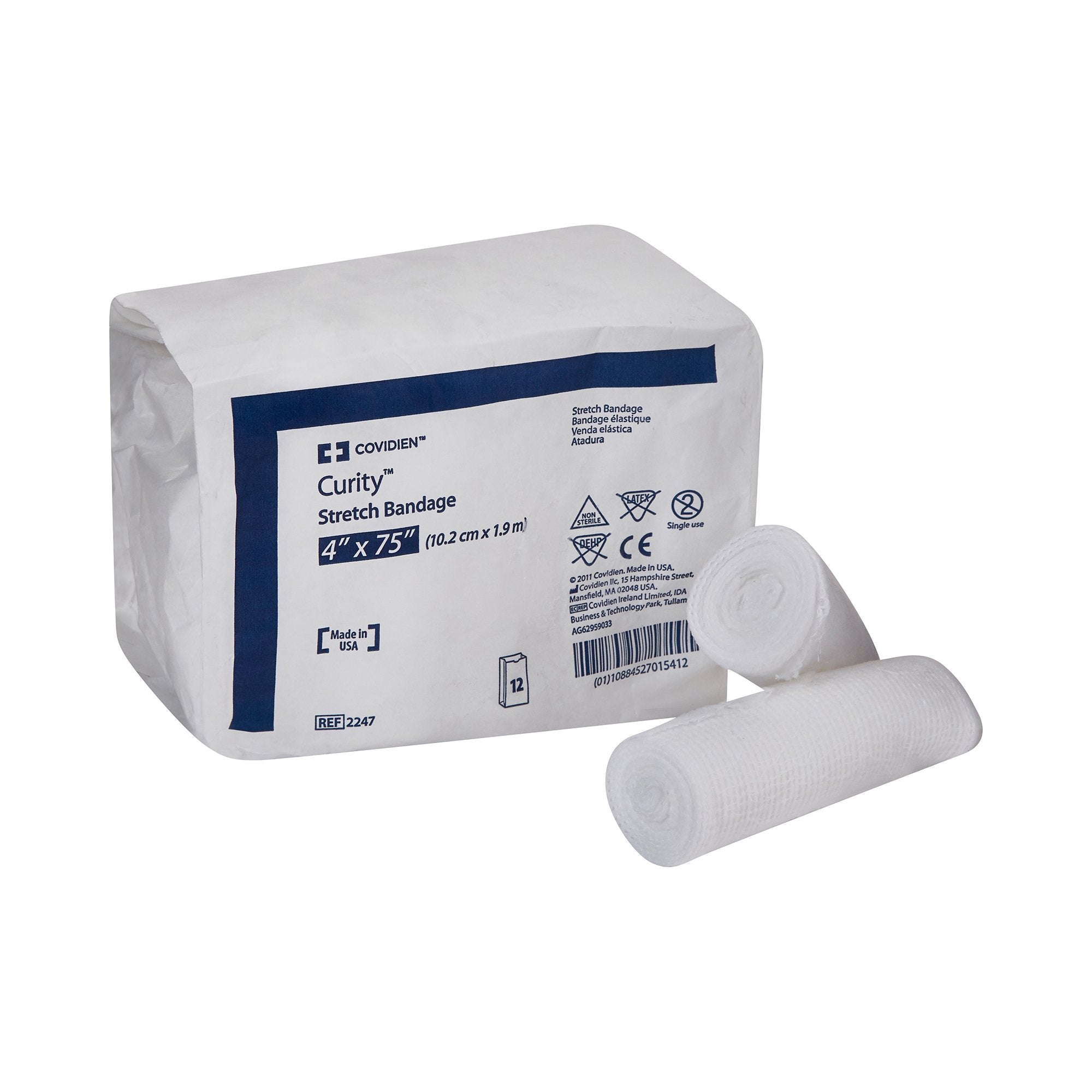 Conforming Bandage Curity 4 X 75 Inch 1-Ply NonSterile