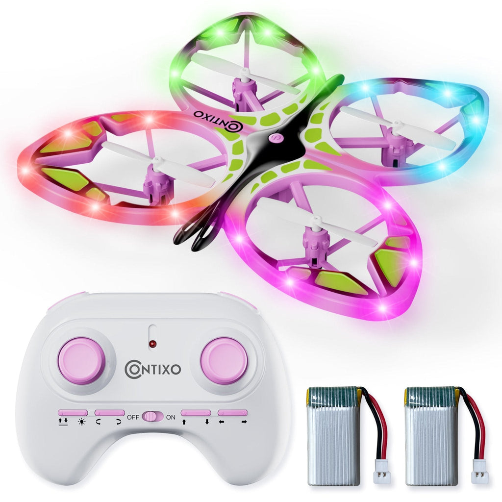 Contixo TD2 Butterfly Kids Drone - LED Lights, 360- Stunts, 14 by Contixo
