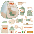 Contixo Kids Camping Set - Pretend Play Tent with Toy Campfire & Lantern by Contixo