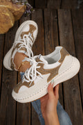 Abigail Lace Up Breathable Sneakers by Threaded Pear