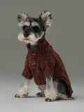GLACIER PET SWEATER - BURGUNDY