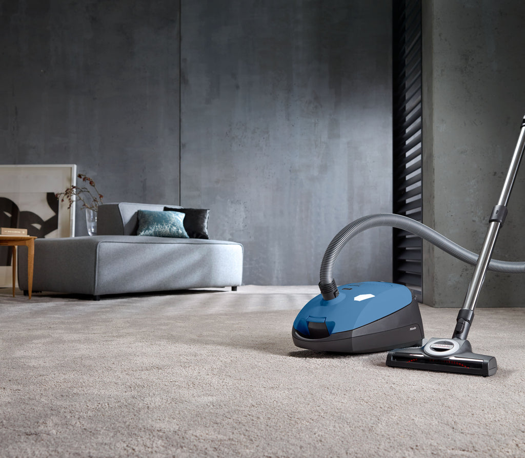 Miele Classic C1 Turbo Team PowerLine Vacuum Canister SBAN0 in Tech blue