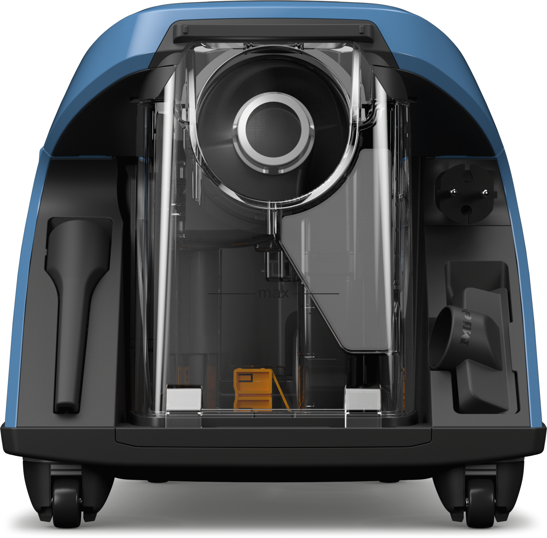 Miele Blizzard CX1 TurboTeam PowerLine Tech blue Vacuum Canister in Tech Blue