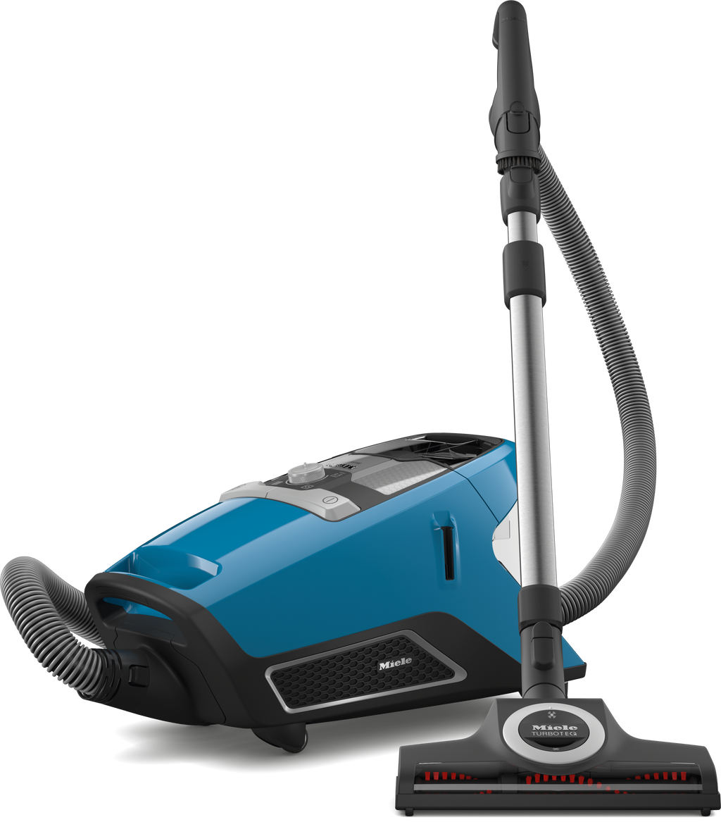 Miele Blizzard CX1 TurboTeam PowerLine Tech blue Vacuum Canister in Tech Blue