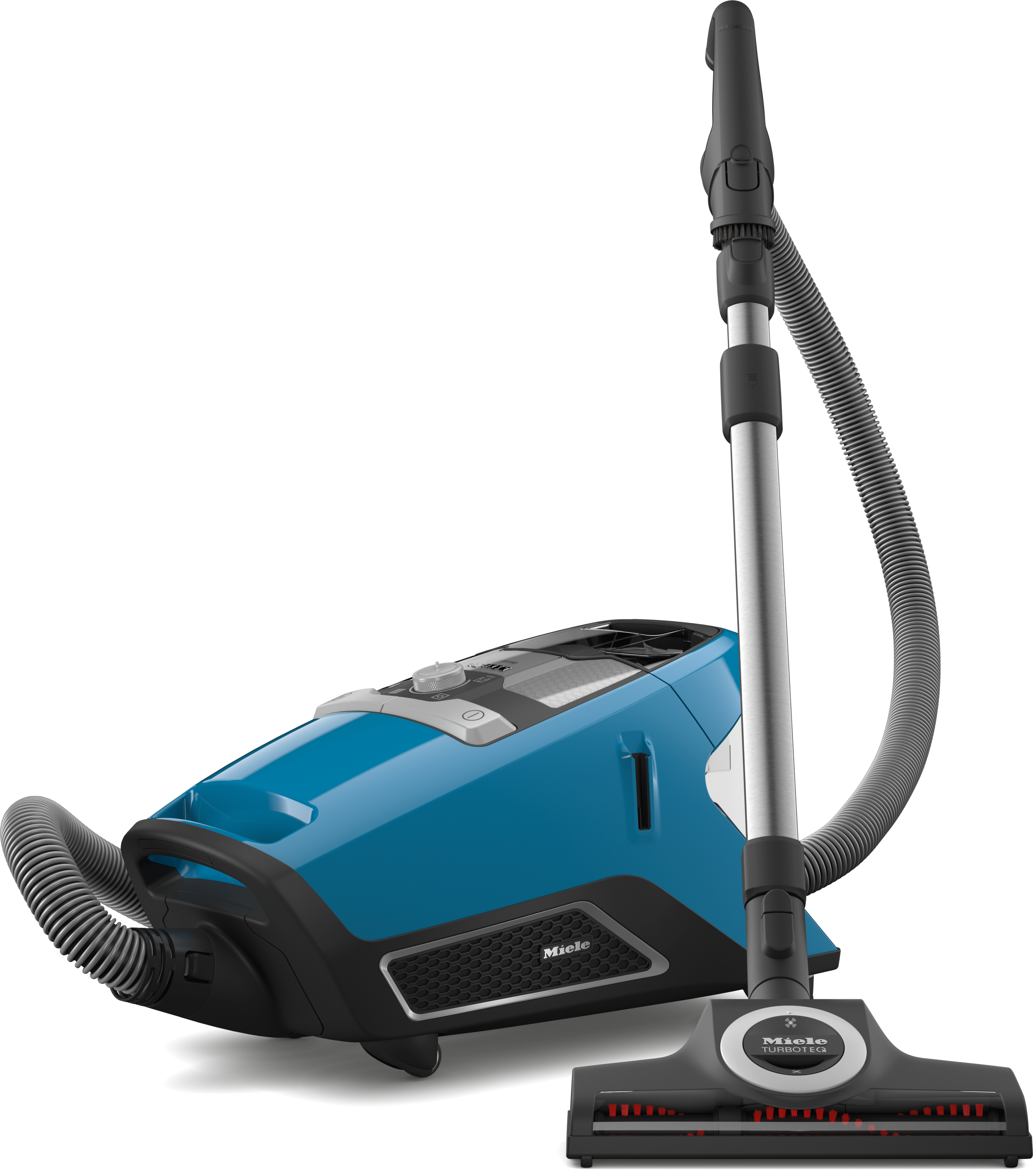 Miele Blizzard CX1 TurboTeam PowerLine Tech blue Vacuum Canister in Tech Blue