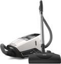 Miele Blizzard CX1 Cat & Dog PowerLine Vacuum Canister in Lotus white