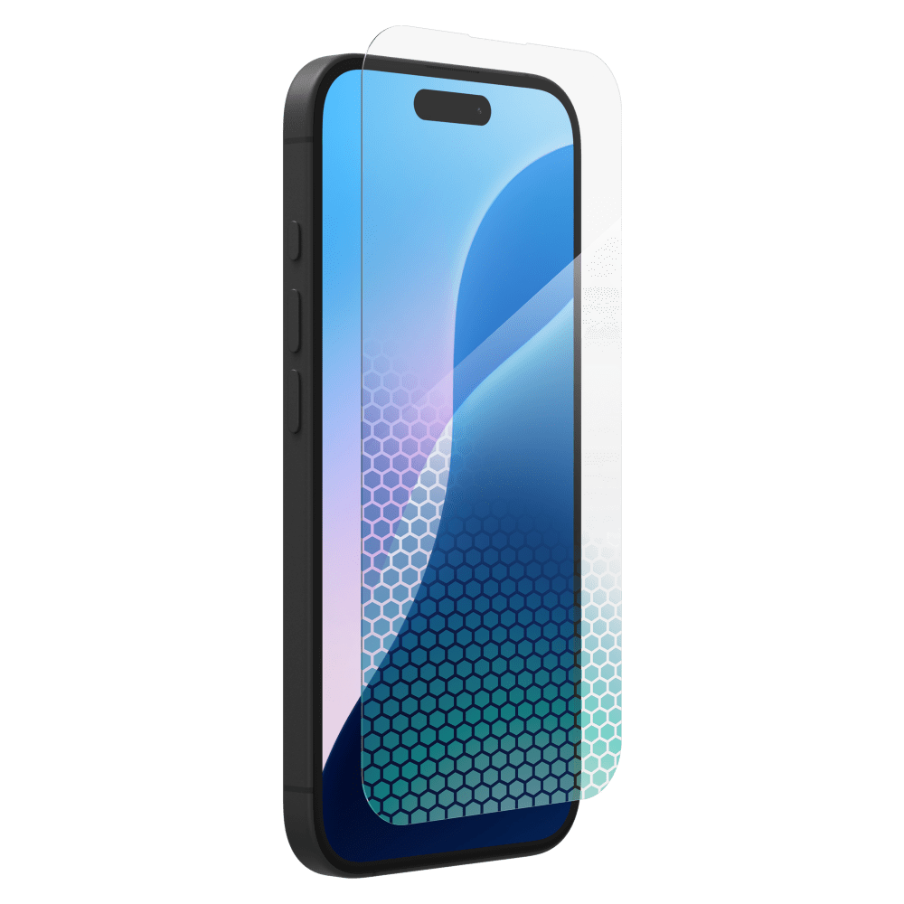 ZAGG InvisibleShield XTR4 Antimicrobial Glass Screen Protector for Apple iPhone 16 / iPhone 15 by ZAGG