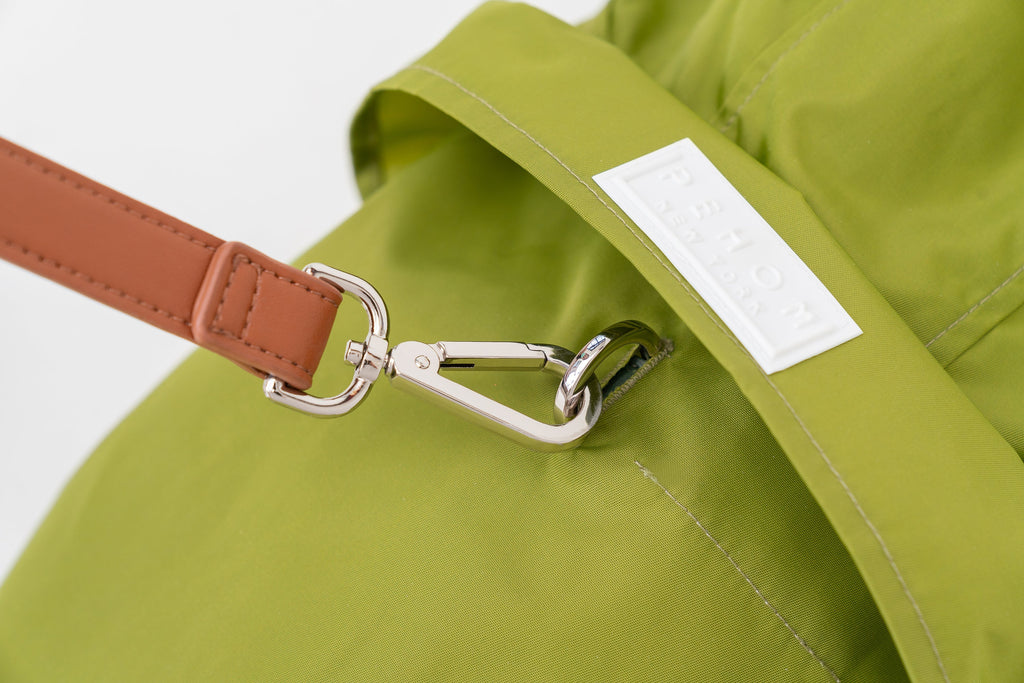 Tribeca Adjustable Velcro Raincoat - Light Blue