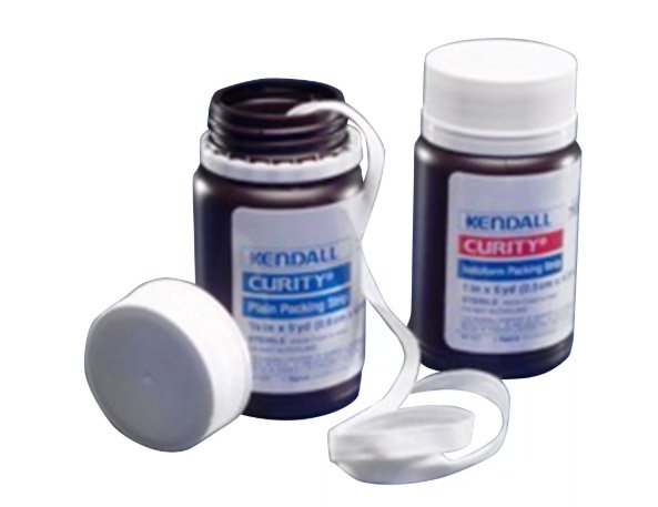 Wound Packing Strip Curity Iodoform 1/4 Inch X 5 Yard Sterile