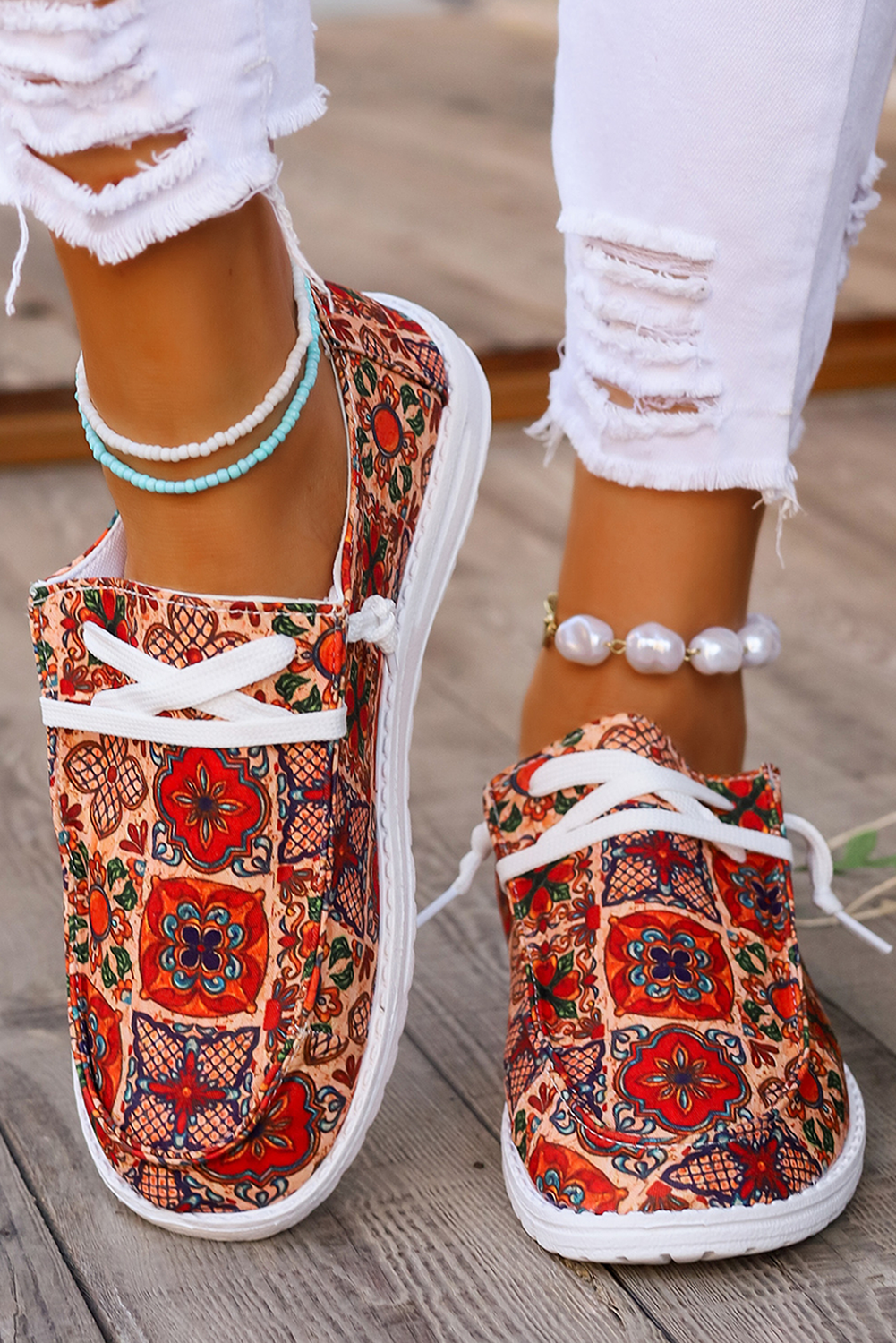 Aria Flat Slip On Shoes by Threaded Pear