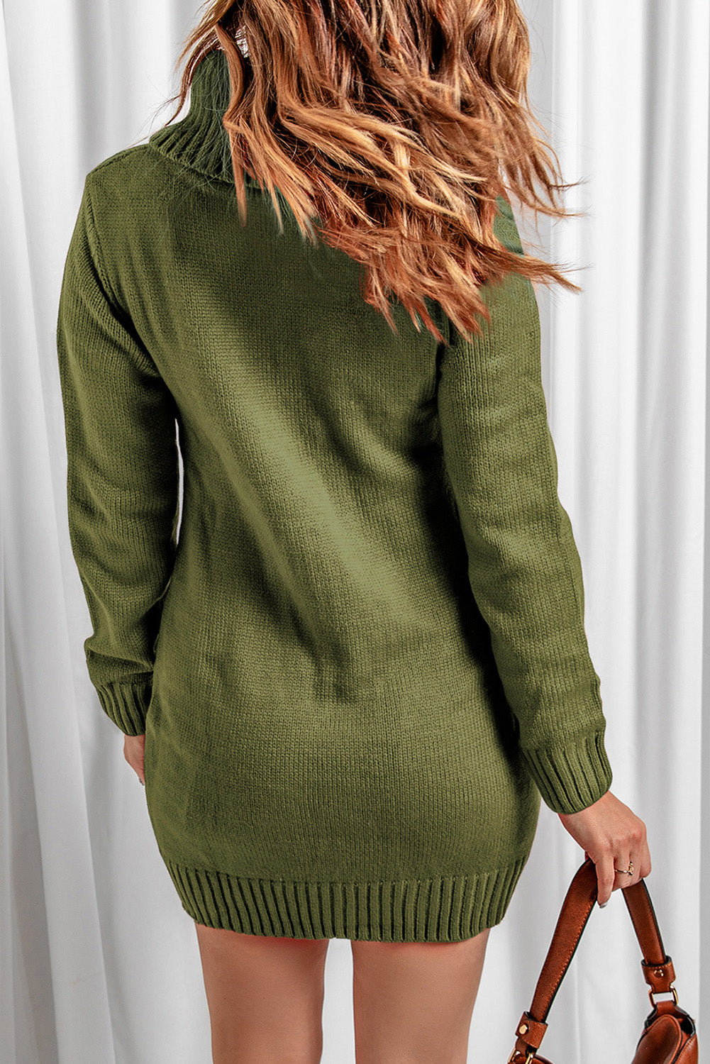 Isabella Cowl Cable Knit Sweater by Threaded Pear