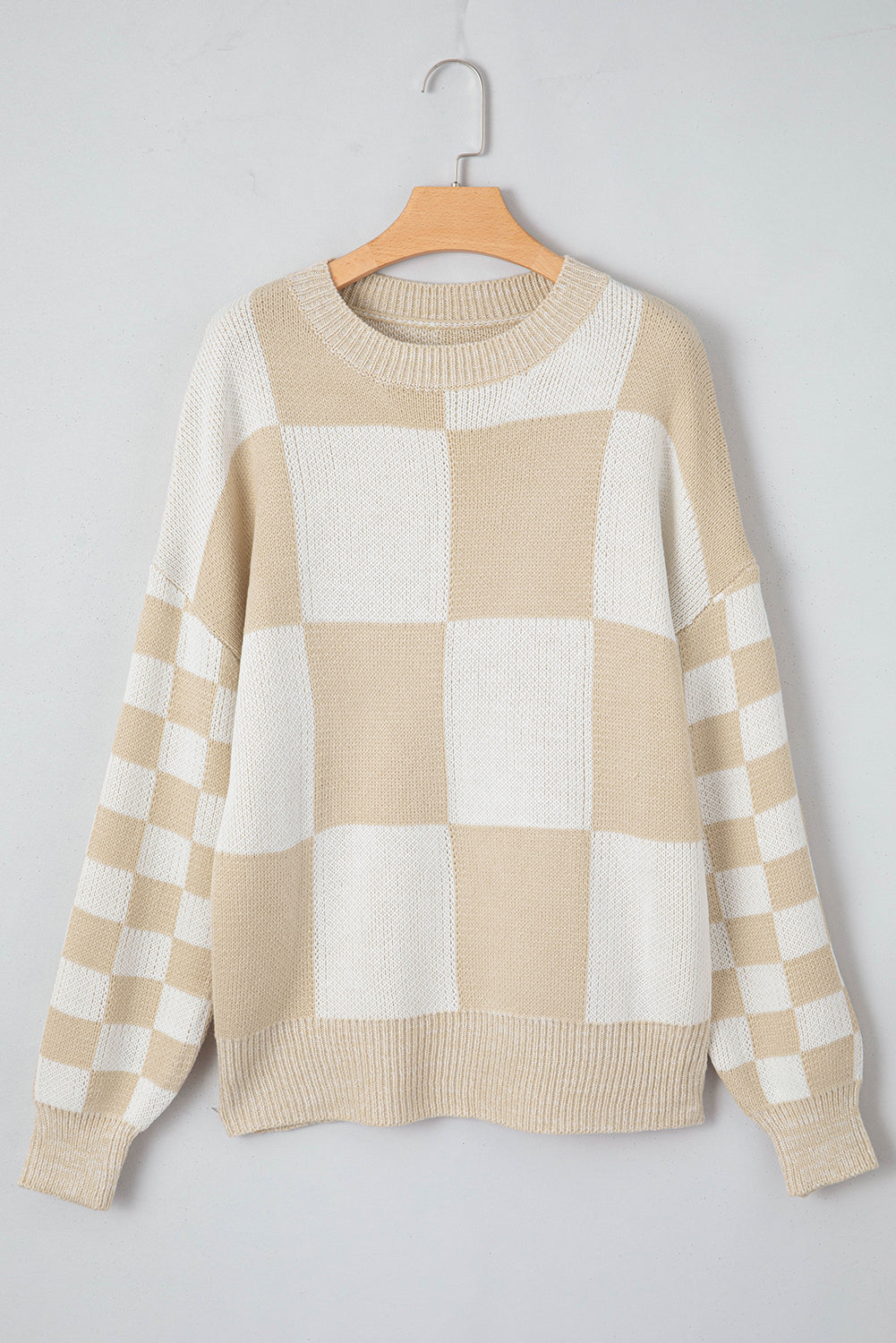 Abigail Print Drop Shoulder Sweater by Threaded Pear
