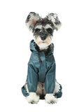 Ultralight Full Covered Hooded Waterproof Dog Jacket - Blue