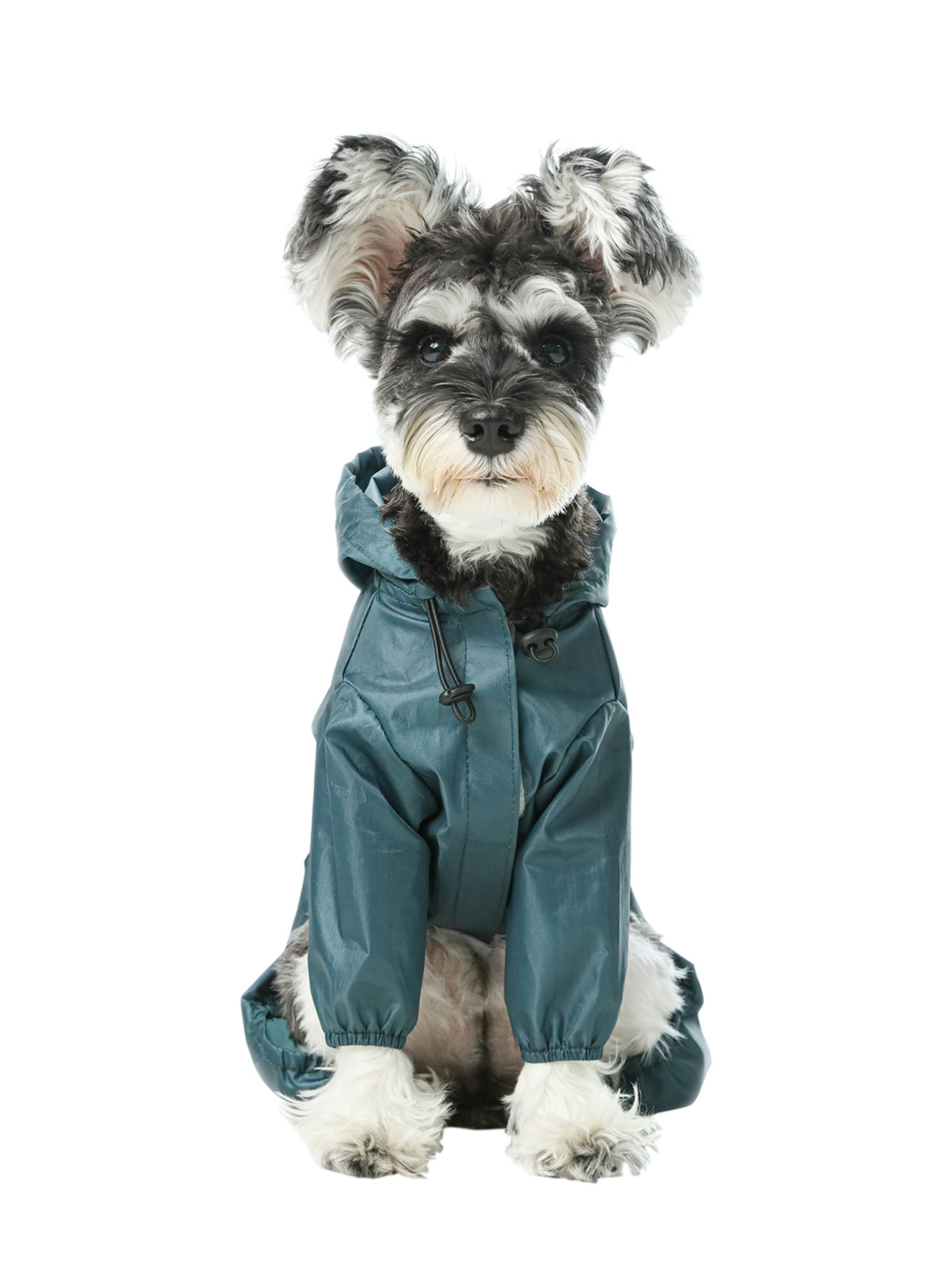 Ultralight Full Covered Hooded Waterproof Dog Jacket - Blue