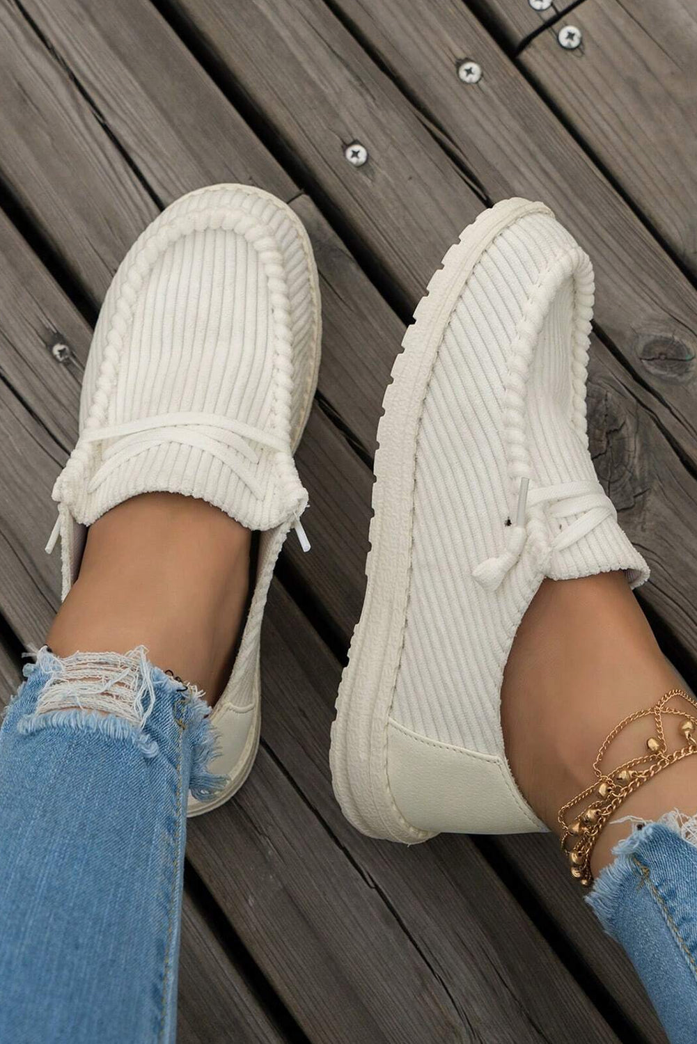 Sophia Slip On Casual Shoes by Threaded Pear