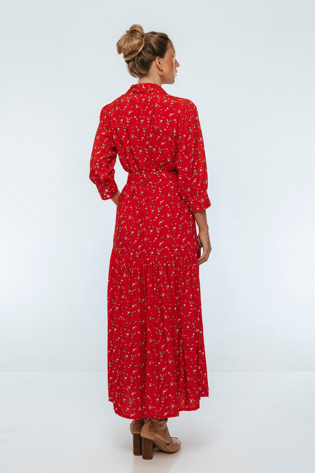 Colette Long Sleeve Shirt Dress