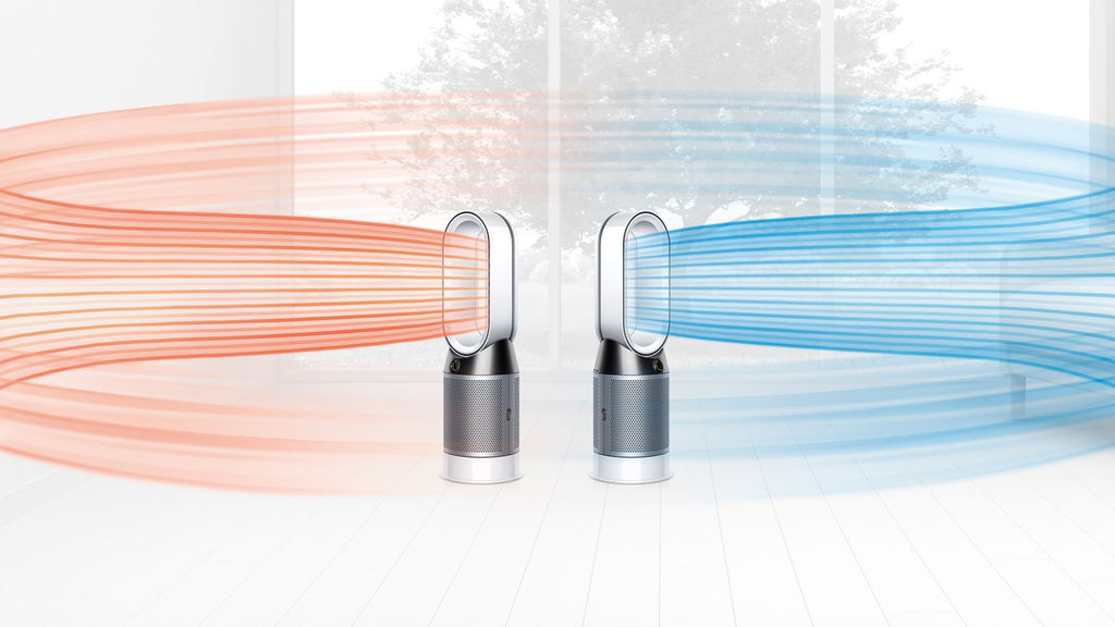Dyson Purifier Hot+Cool Fan HP07 Smart Tower in White/Silver