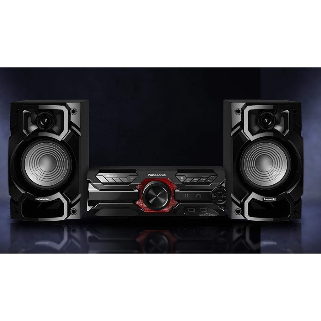 Panasonic Refurbished 450W High Power Mini Audio System Stereo System Black