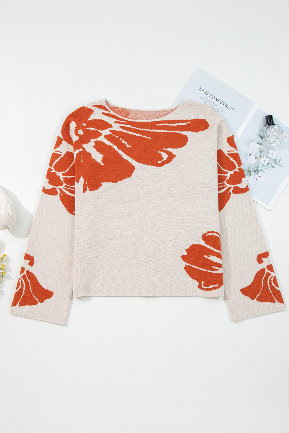 Beth Wide Sleeve Baggy Sweater by Threaded Pear