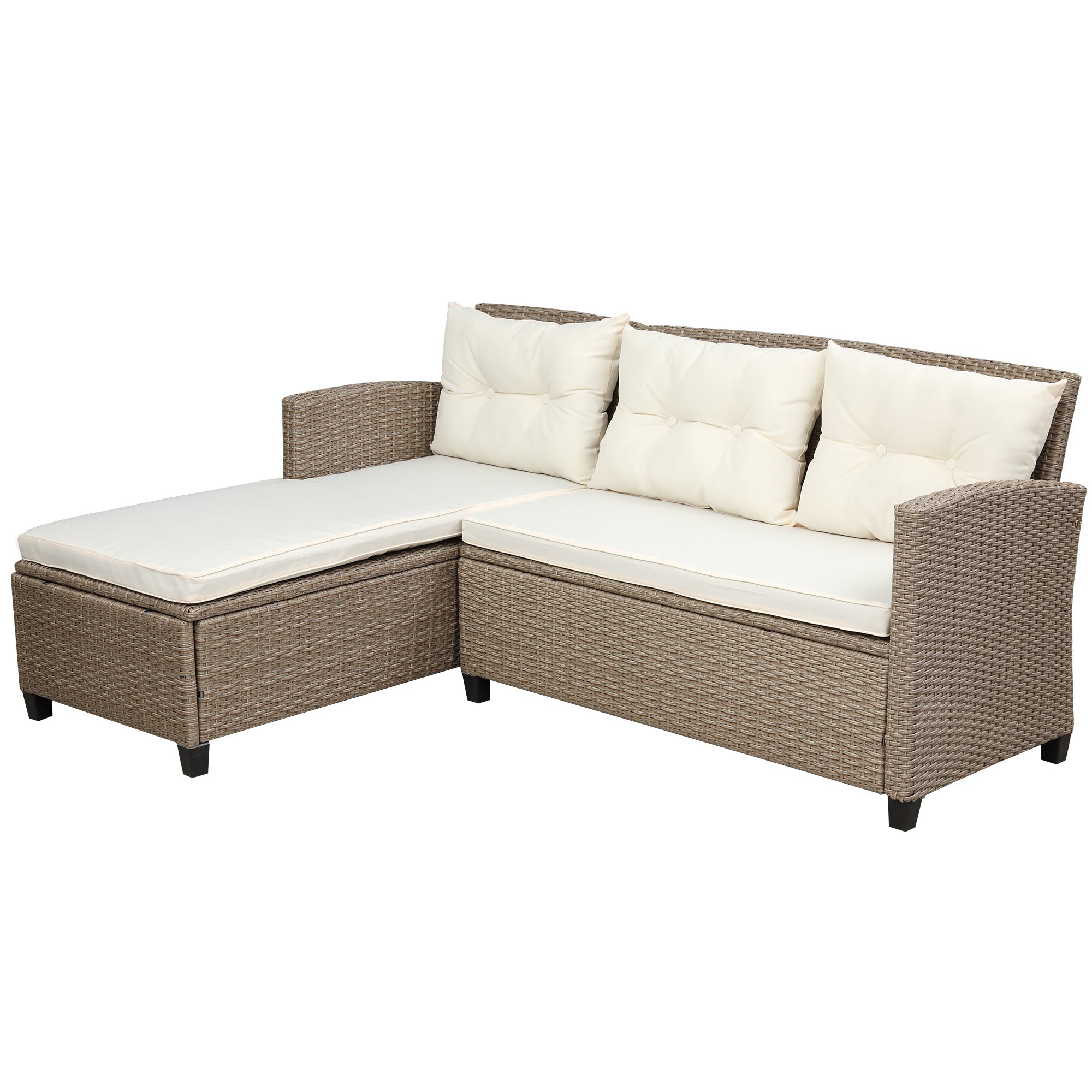 Set of 4 Piece Outdoor, Patio Furniture