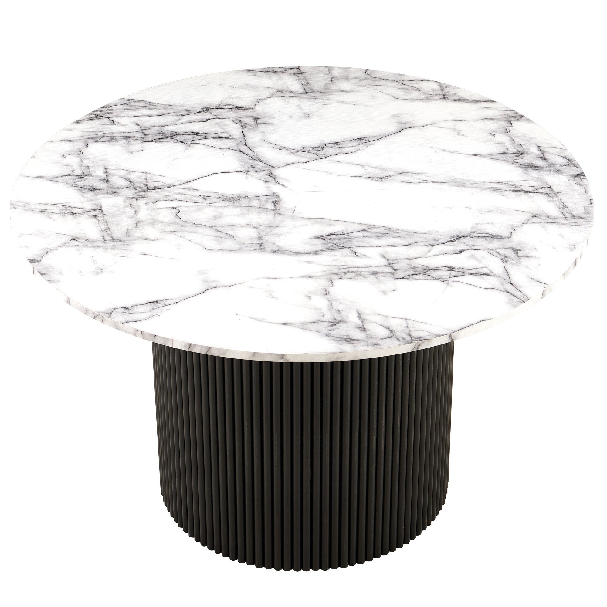 47 Inch Round Dining Table for 4