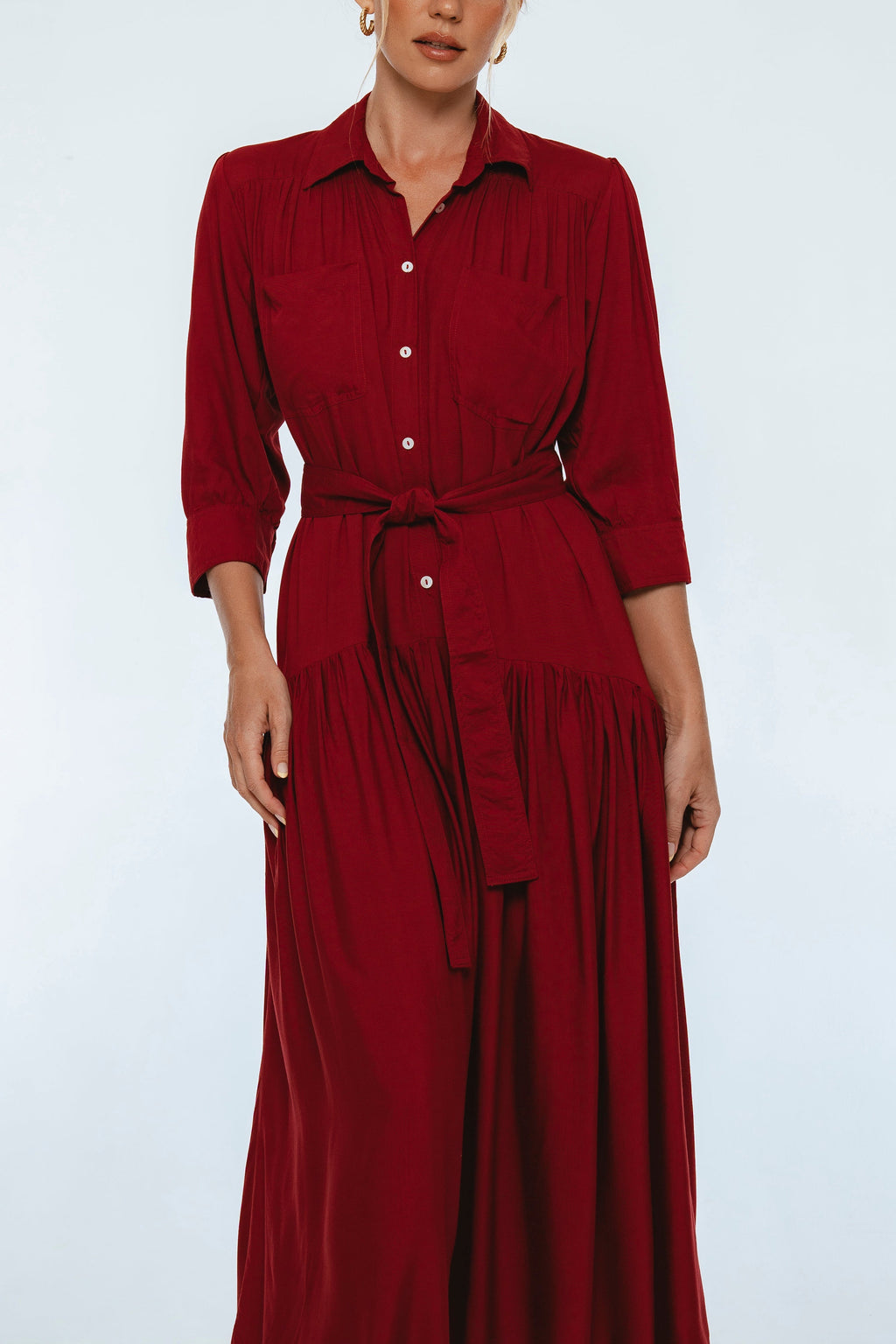 Colette Long Sleeve Shirt Dress