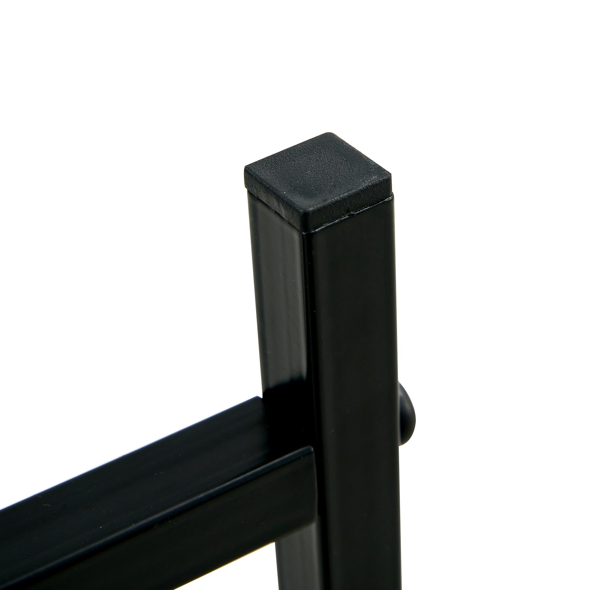 2-Piece Set Clear Tempered Glass Side Table.