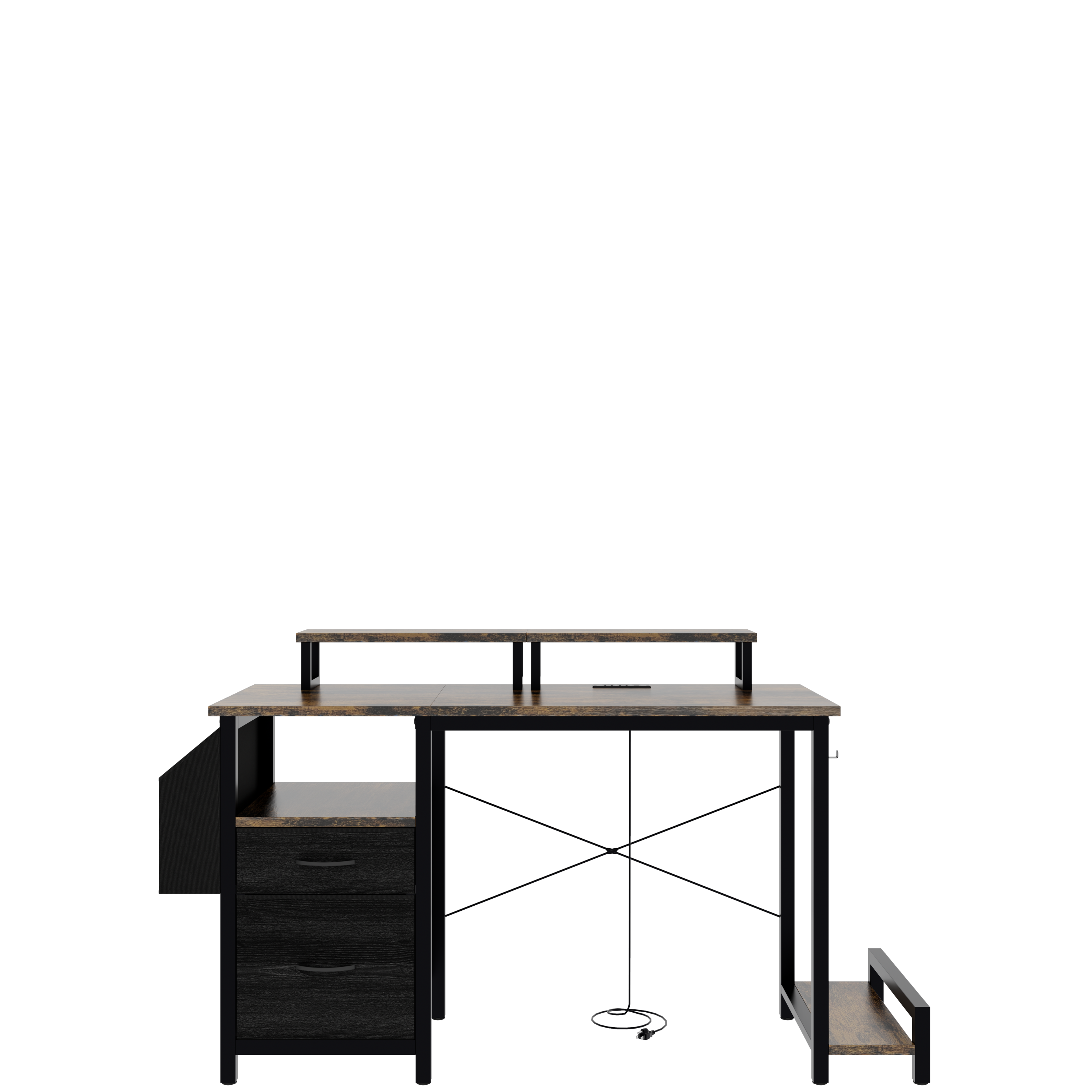 47.27'Office Desk With Power Outlet