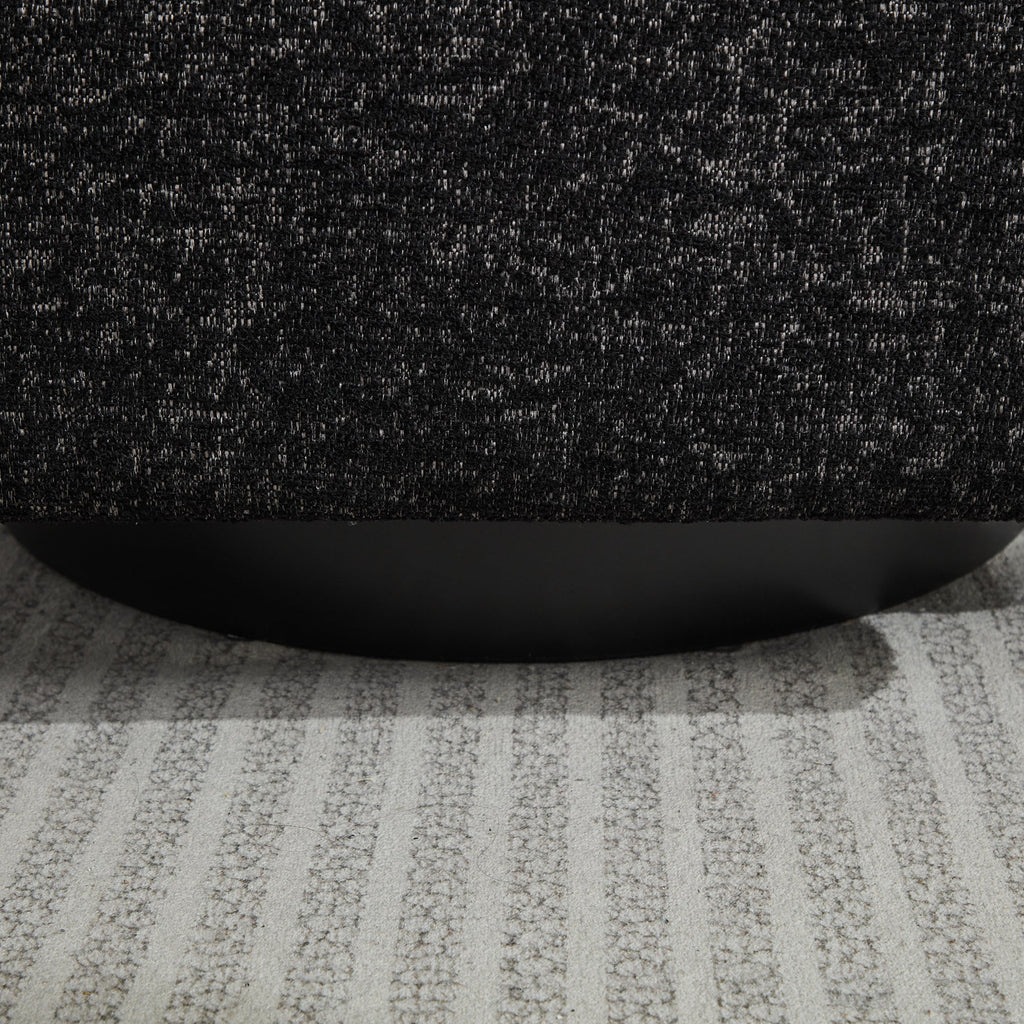 31.5"W  Comfy Round Swivel Accent Chair