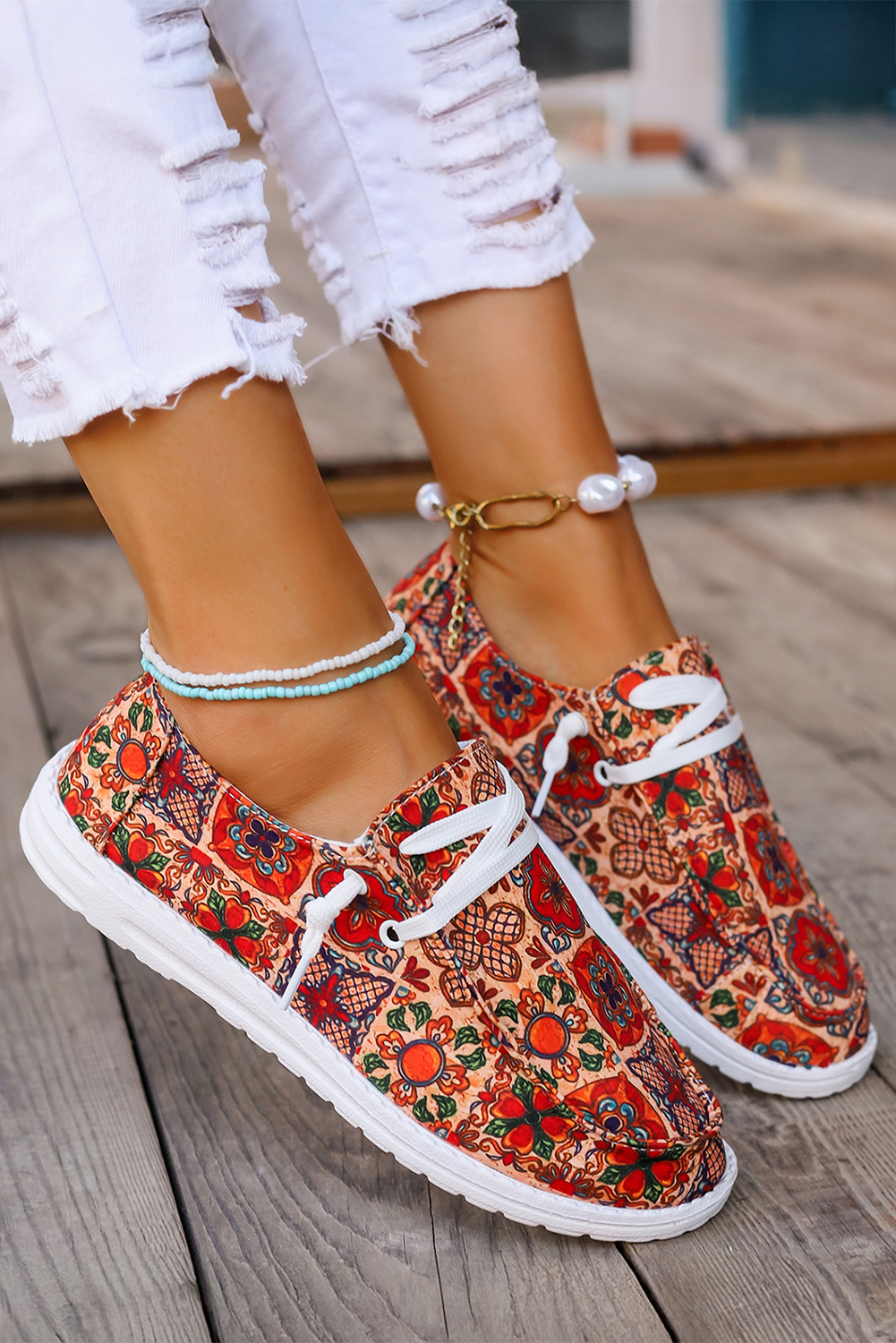 Aria Flat Slip On Shoes by Threaded Pear
