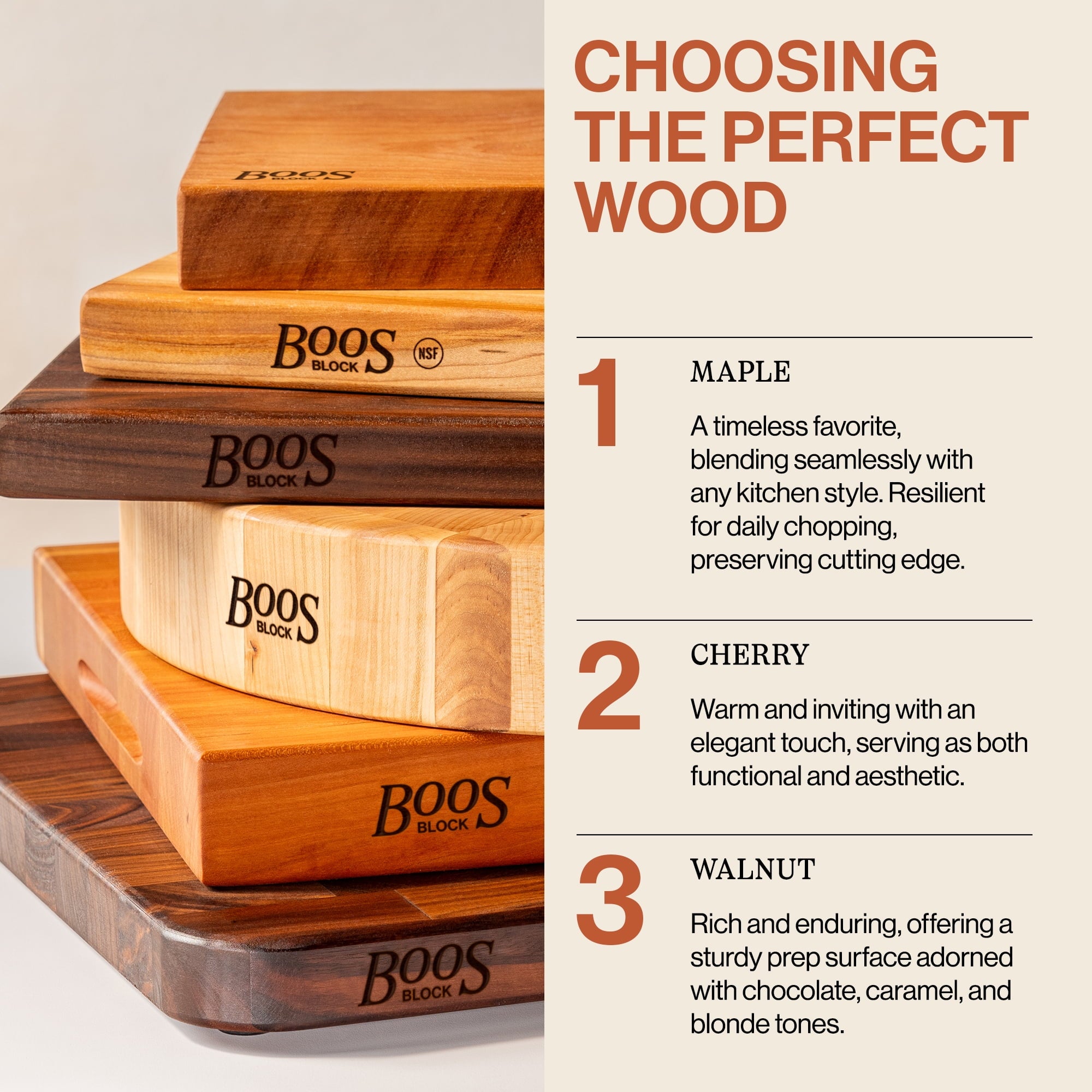John Boos R-Board Reversible Wood Cutting Board, 18" x 12" x 1 1/2", Maple